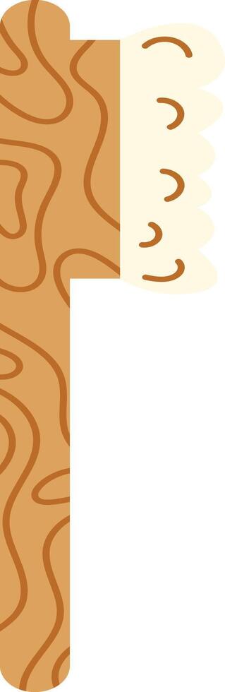 Zero Waste Element with Flat Cartoon Design vector