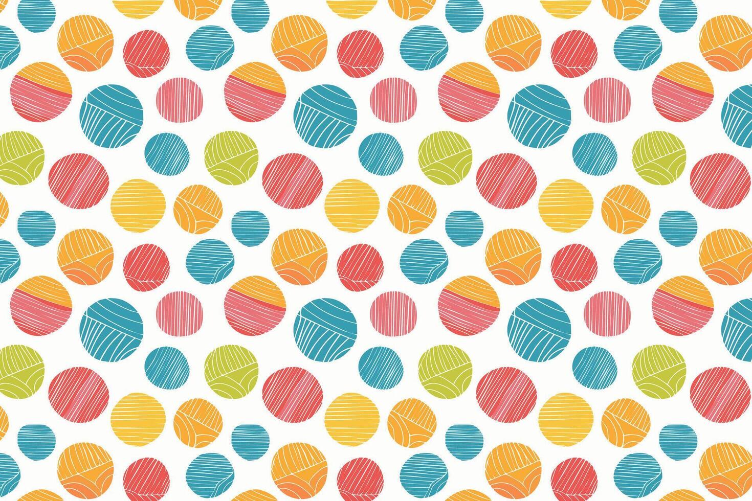 A colorful pattern with eggs on it vector