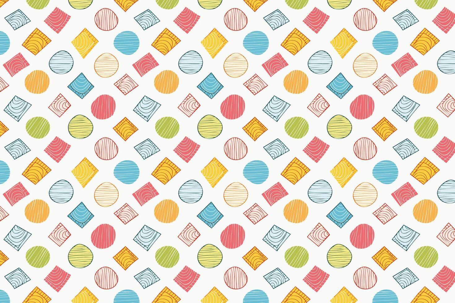 Abstract easter egg pattern on white background vector