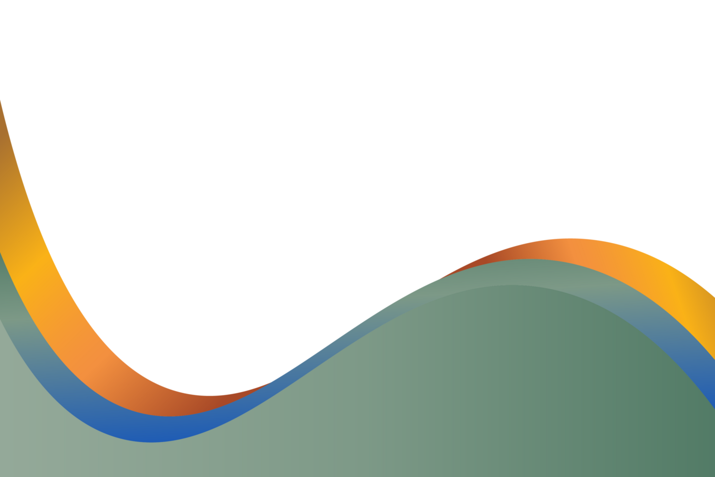 wave background blue and orange stripe png