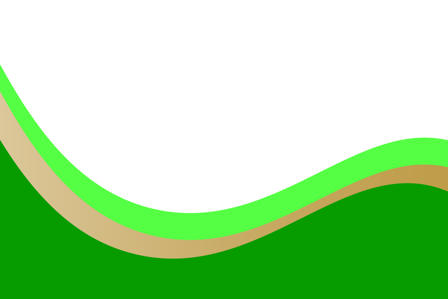 green and brown wave background hd png