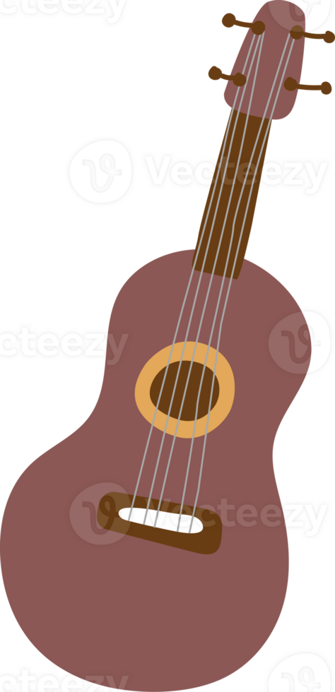 Acoustic Guitar Illustration png