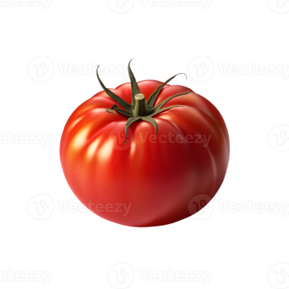 Ripe red tomatoes on the vine fresh from the garden png