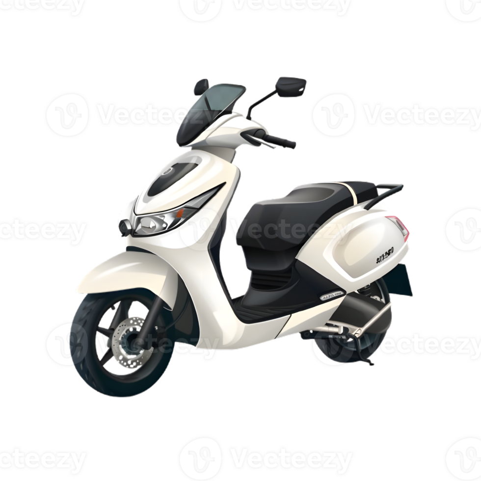 Scooter isolated on a transparent background png