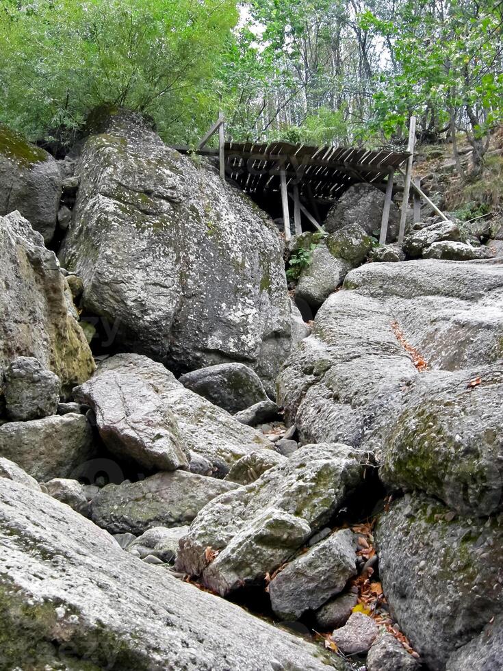 Beloretsky tract. Nature is in the way of the Beloretsky tract. Roads and landscape. photo