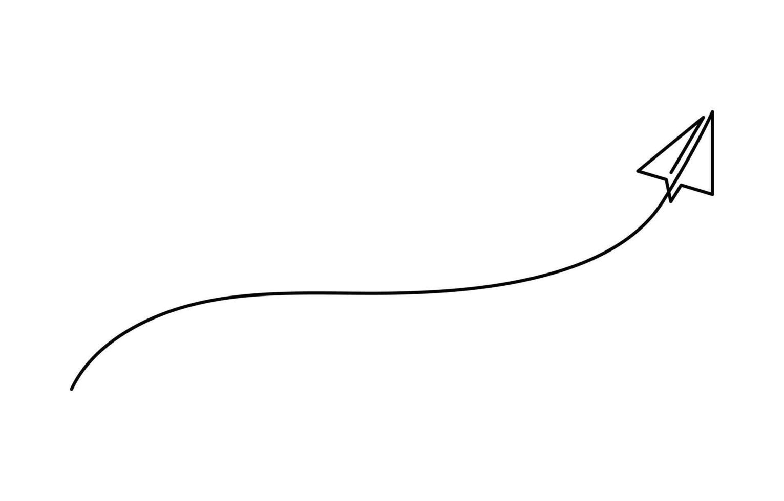 Paper paper plane icon,fast growing business leaderrocket drawing design 1 vector