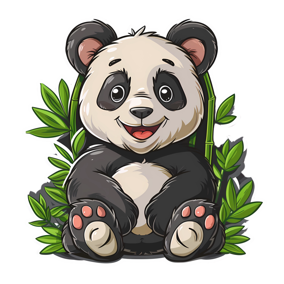 Cuteb Panda Sticker png