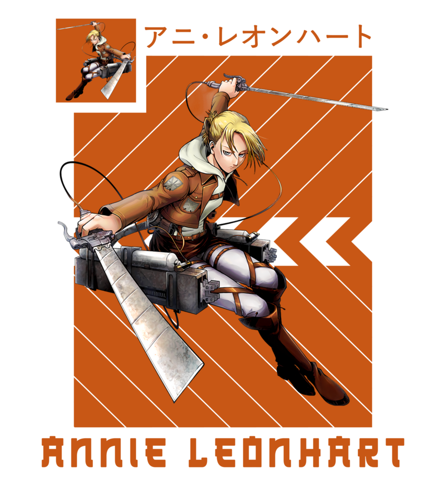 Annie Leonhart Attack on Titan png