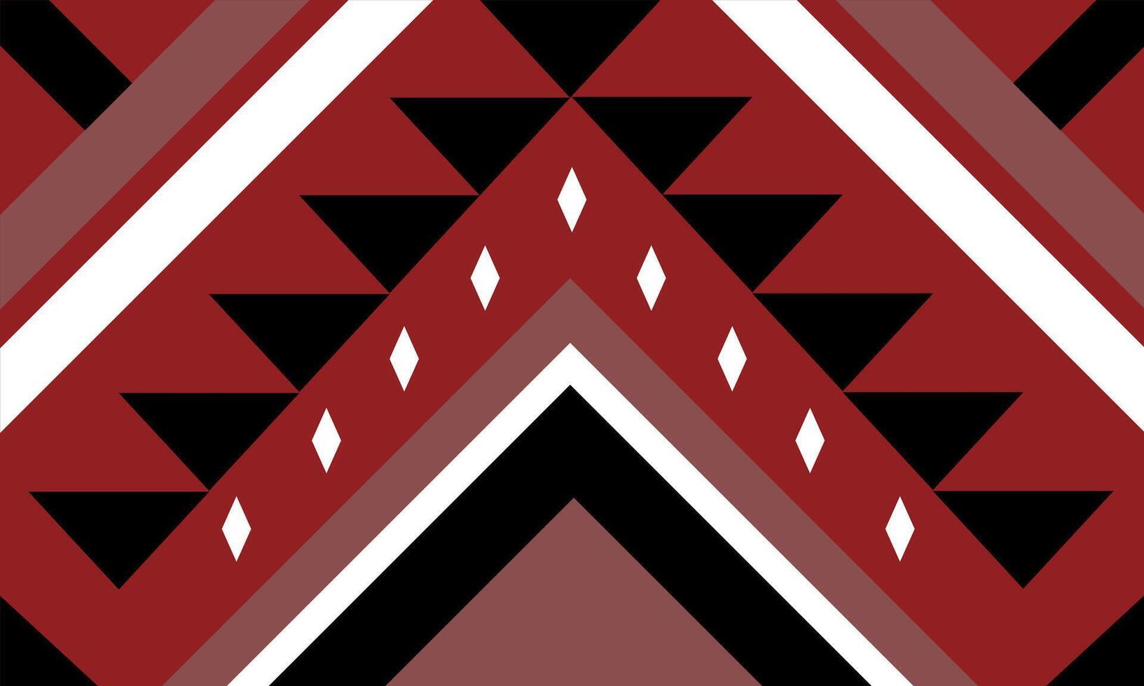 A geometric pattern and red background vector