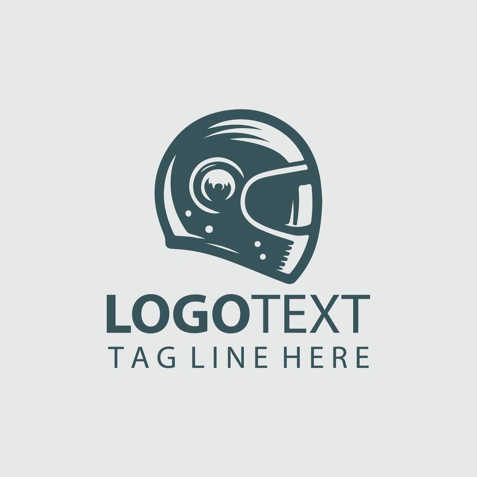 Helmet Logo Illustrations vector