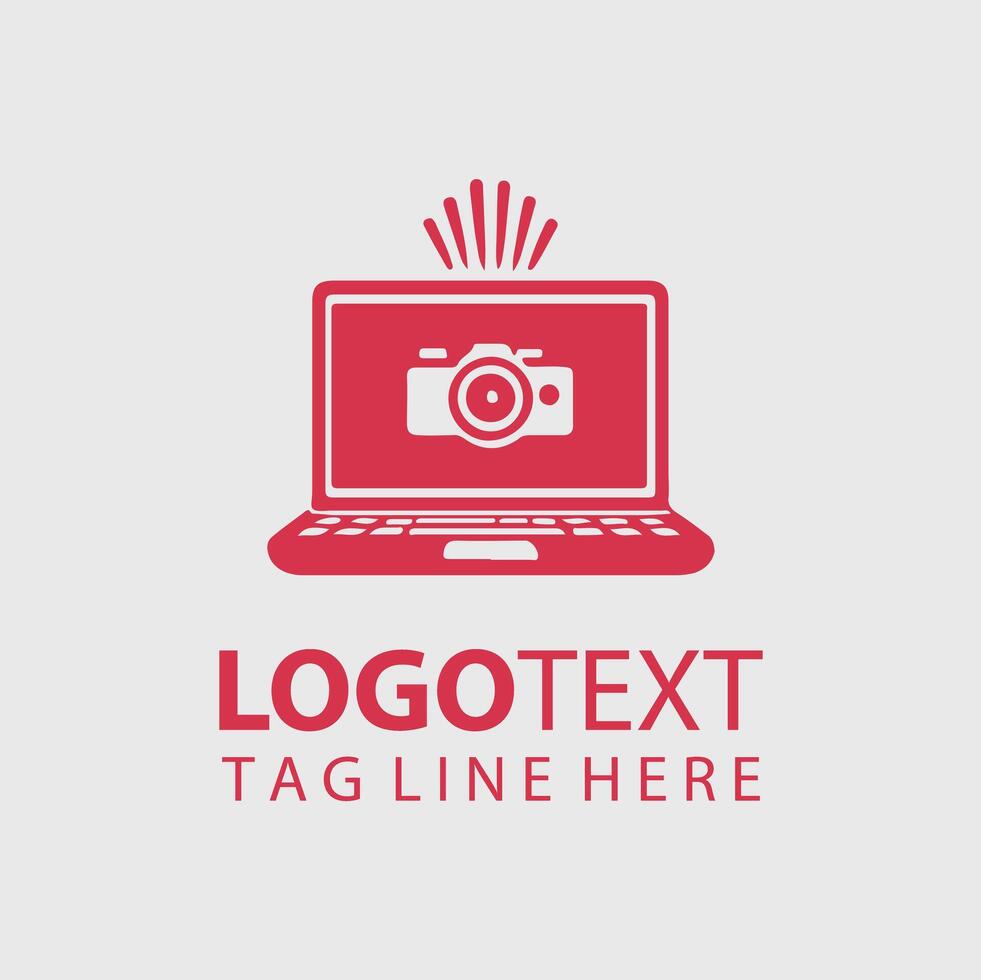 Laptop Logo Illustrations vector