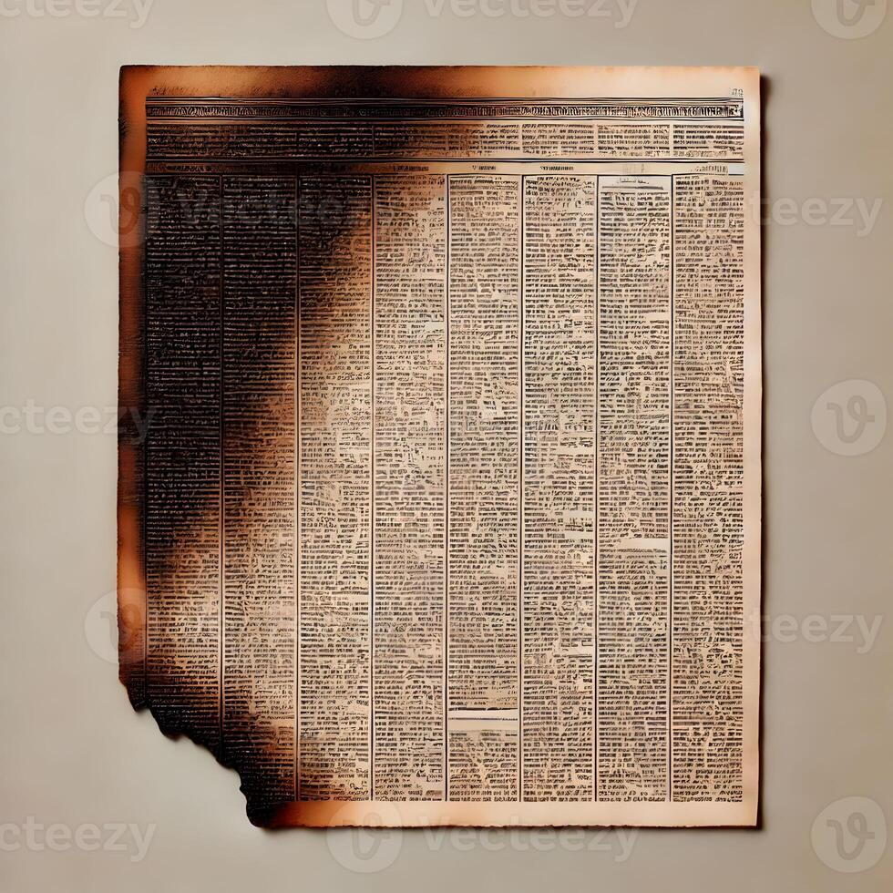 old book on a wooden background photo