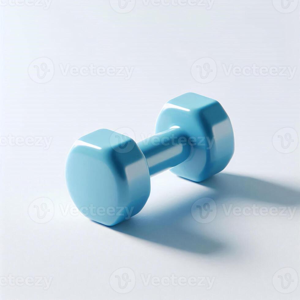 Isolated Sports and Fitness Equipment on White Background for Gym, Exercise, and Training Needs photo