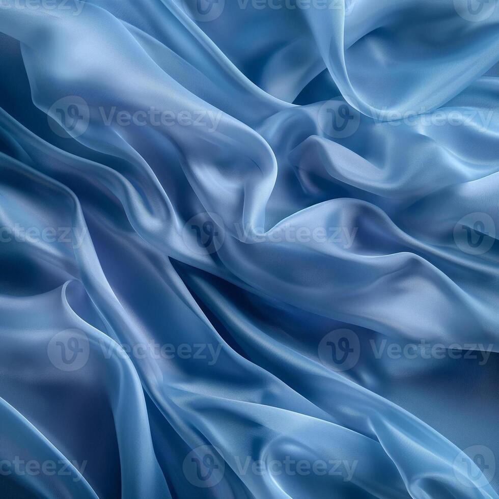 Flowing waves of fabric, gently undulating and rippling, with a soft, silk-like texture background photo