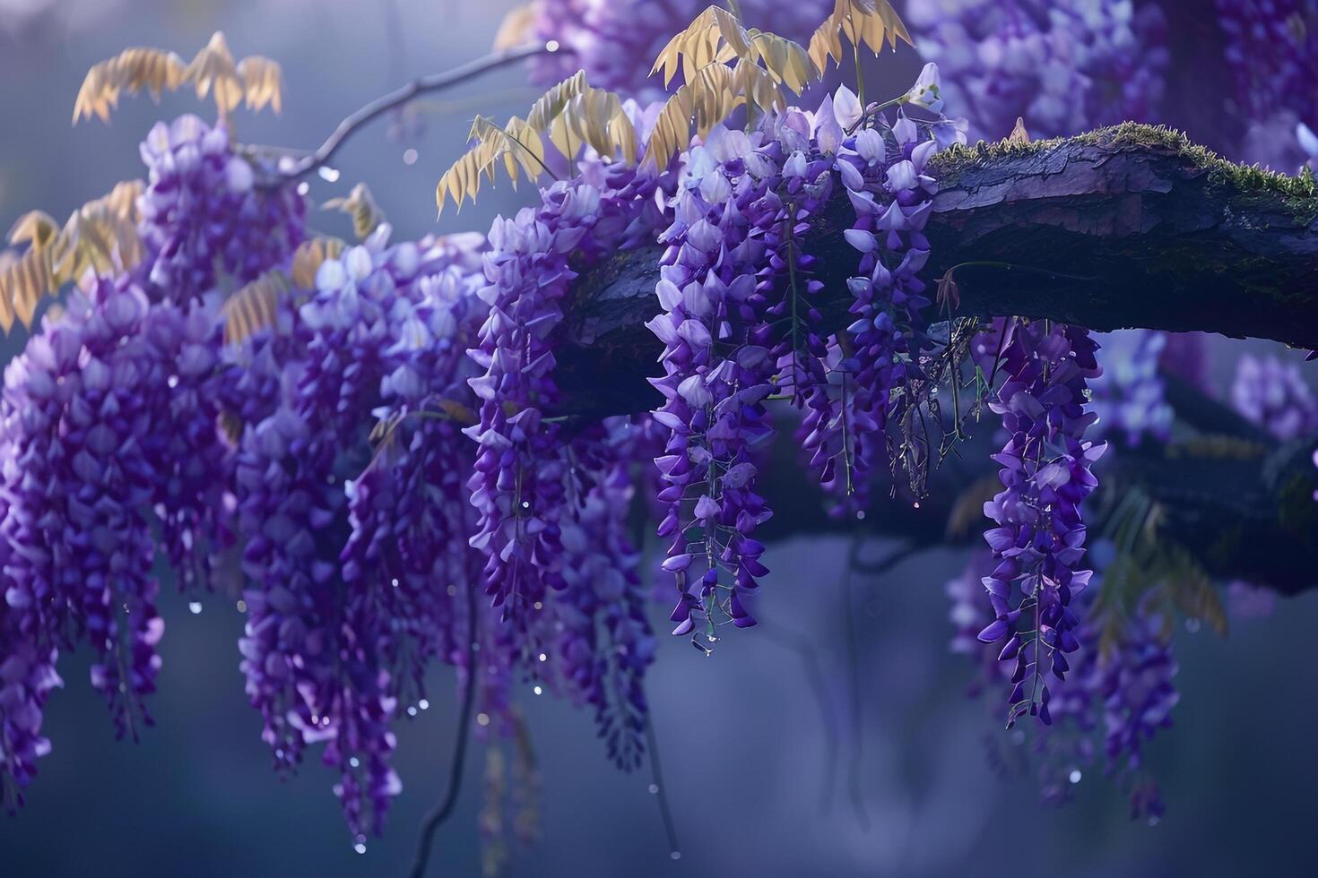 Nature WisteriVine  nature background photo