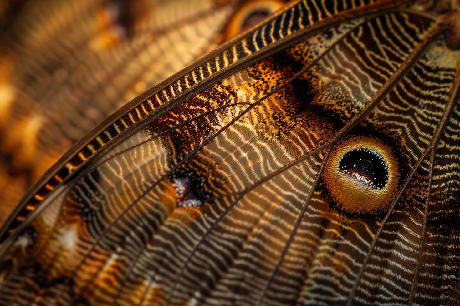 Nature nature background Patterns on Moth Wing with Scales photo