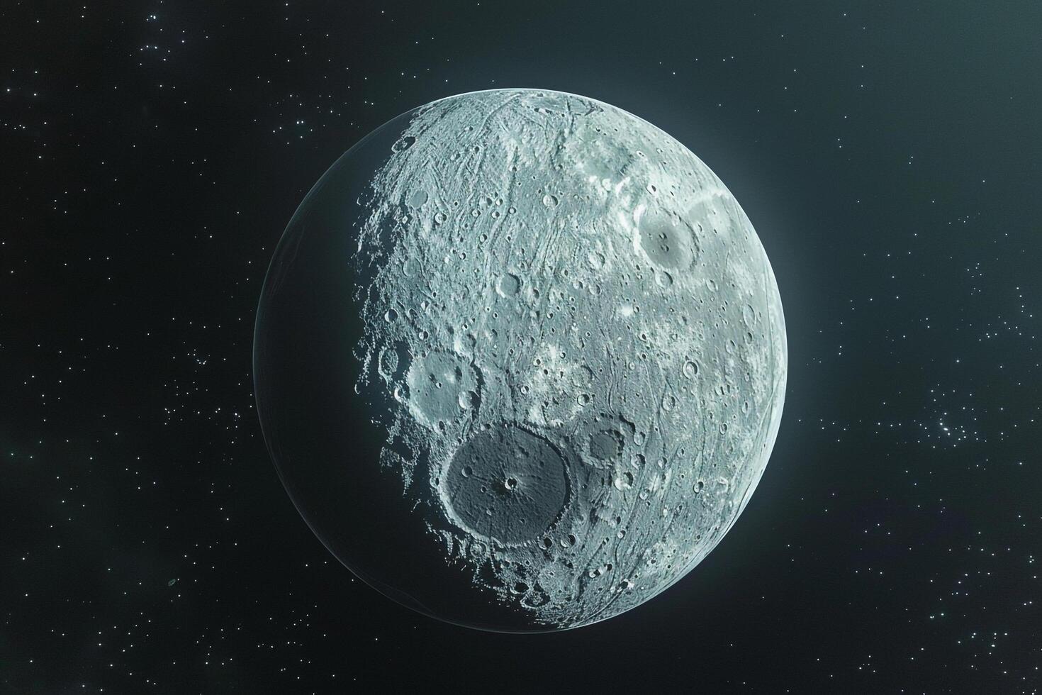 Eris Revealed Icy Surface of the Kuiper Belt Dwarf Planet Background and Nature photo