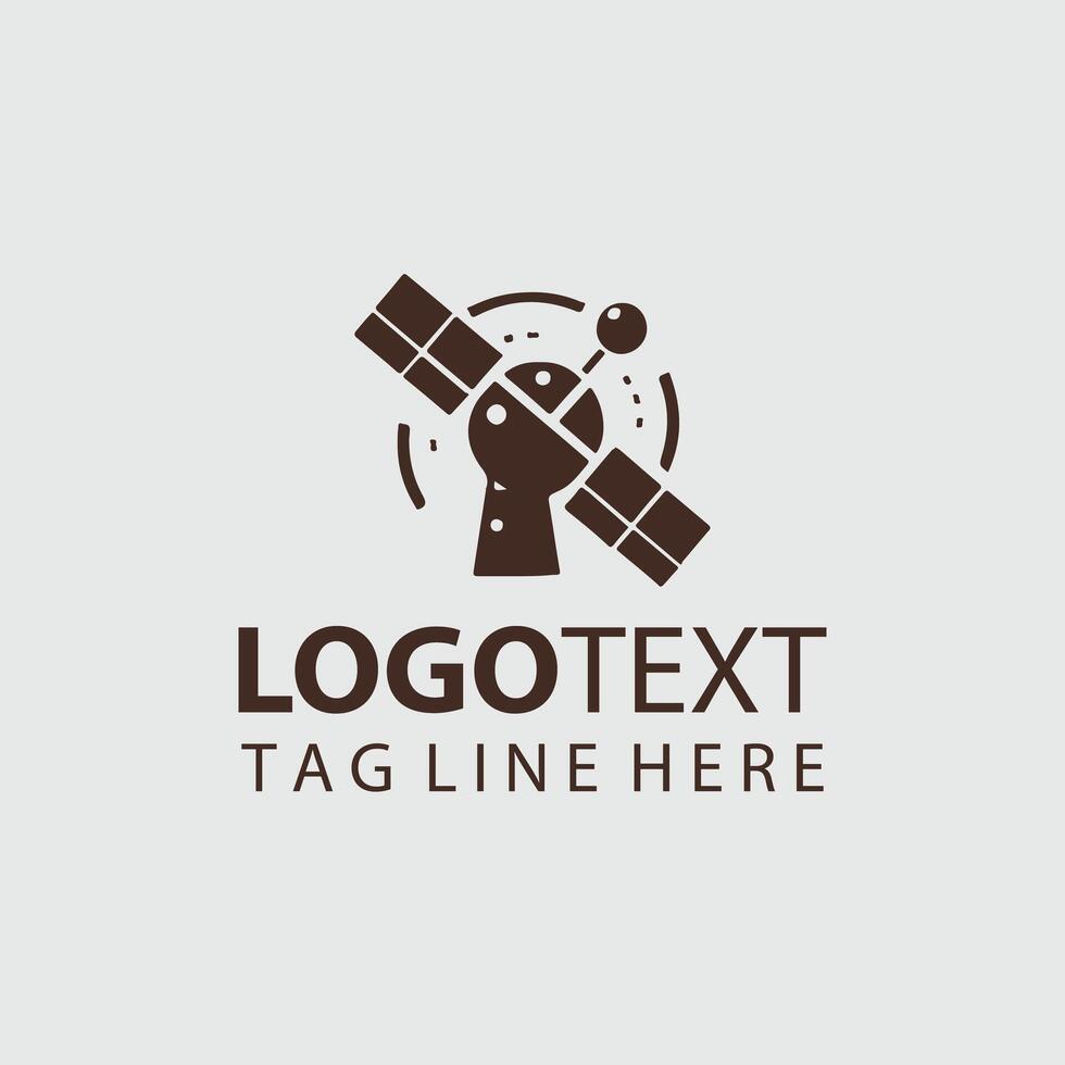 AstroBridge Networks satellite logo vector