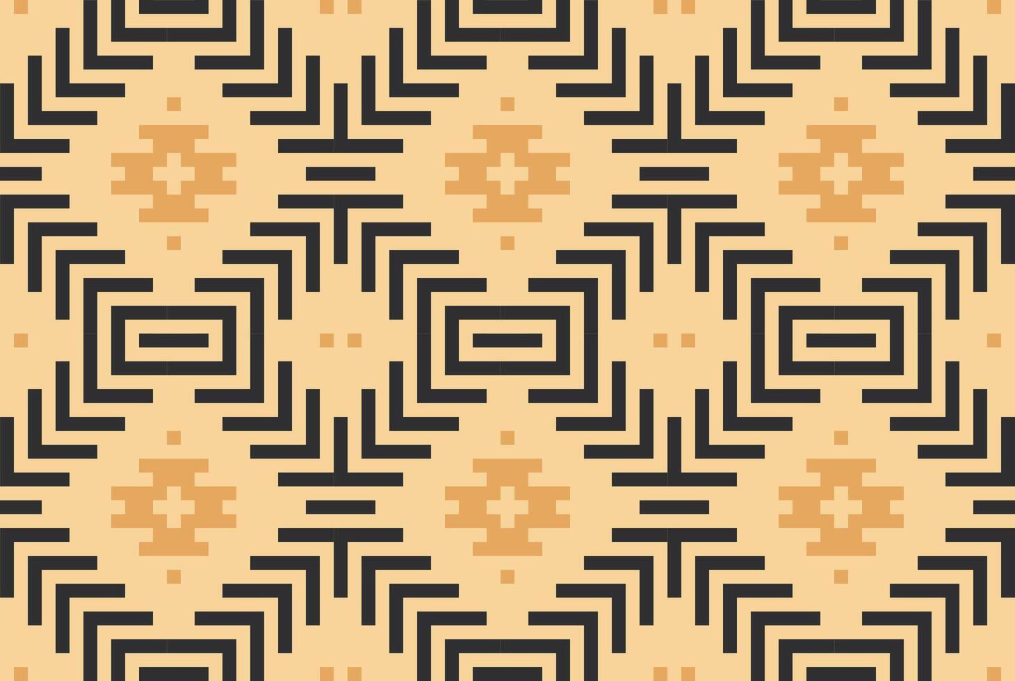 Aztec Abstract Geometric Pattern Designfolk Embroidery, Aztec Geometric Ornament Print. Design for Carpet, Wallpaper, Clothing, Wrapping, Fabric vector