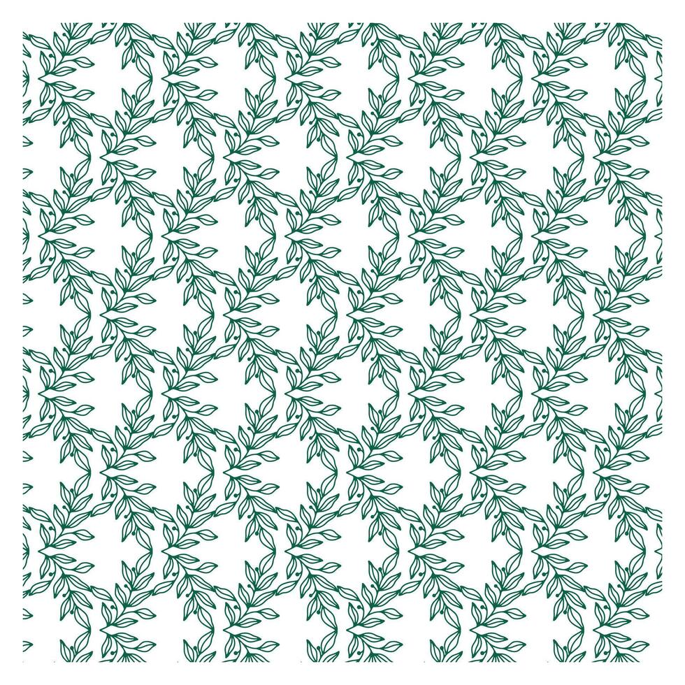Light Blue Floral Circular Pattern vector