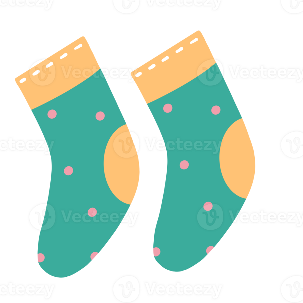 Sock winter pattern png