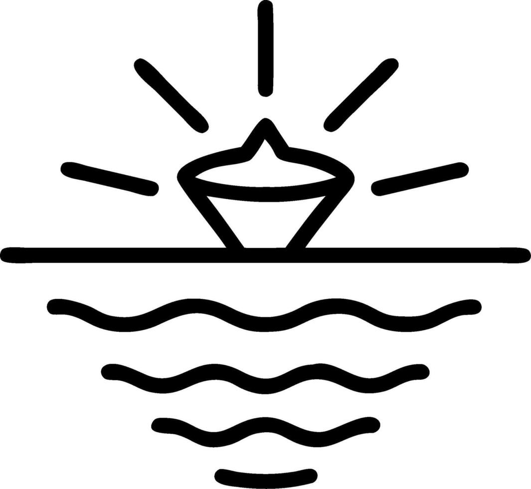 3D Glossy light reflection on water surface symbolizing clarity and epiphany with copy space concept as A glossy background featuring light reflections on a water surface symbolizi vector