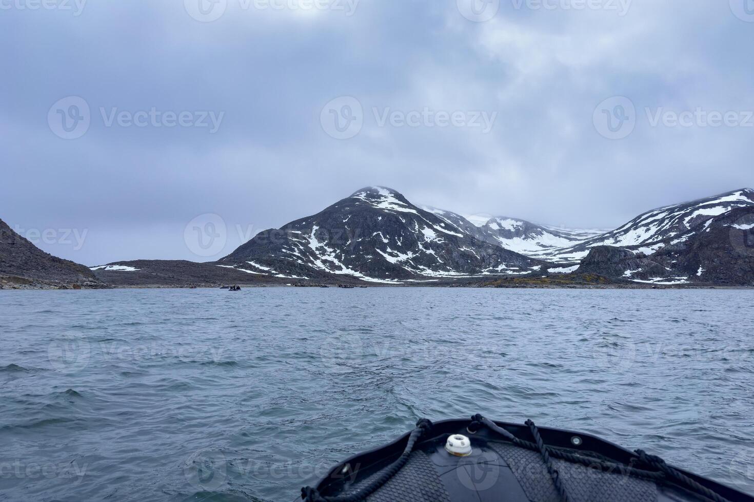 cruising ton Smeerenburgn on Svalbard, Spitsbergen photo