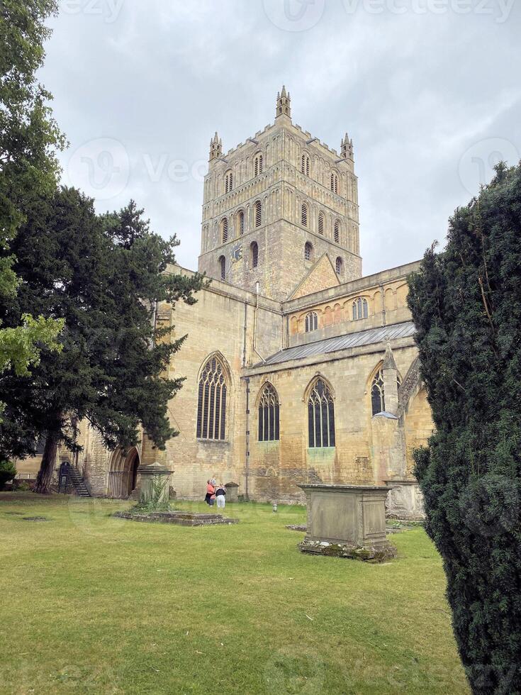 A view of Tewksbury Abbey photo