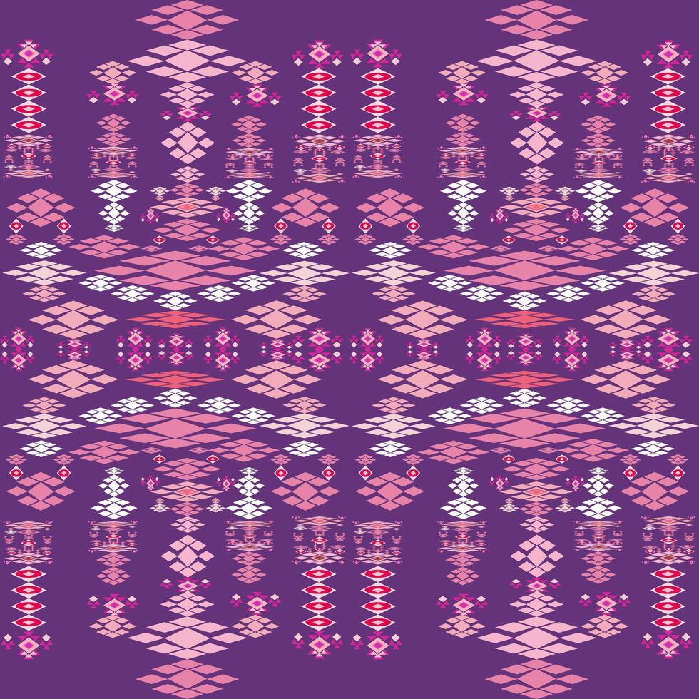Beautiful pattern striped from geometric shape,ethnic style. vector