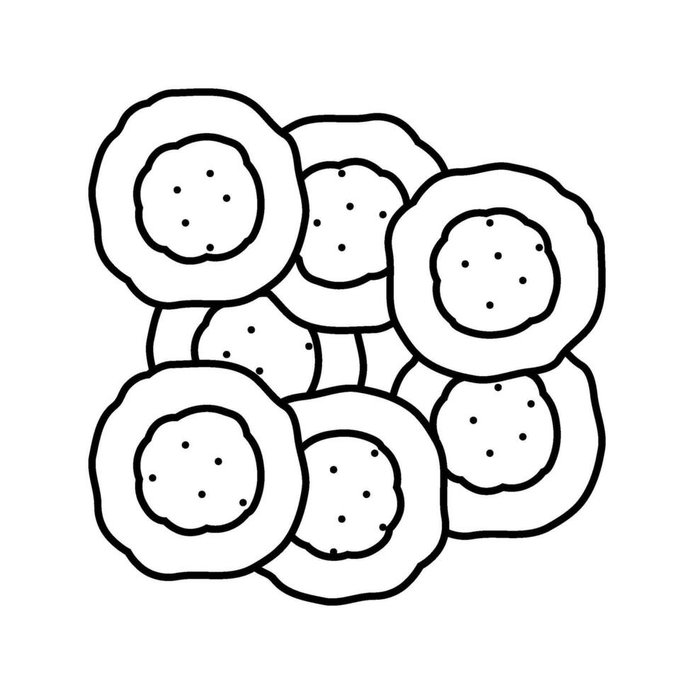 cells genetic engineering line icon illustration vector