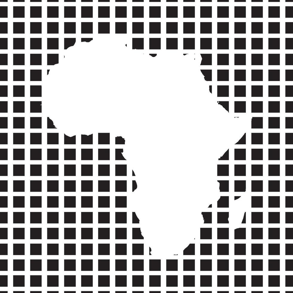 Africa Map Icon vector