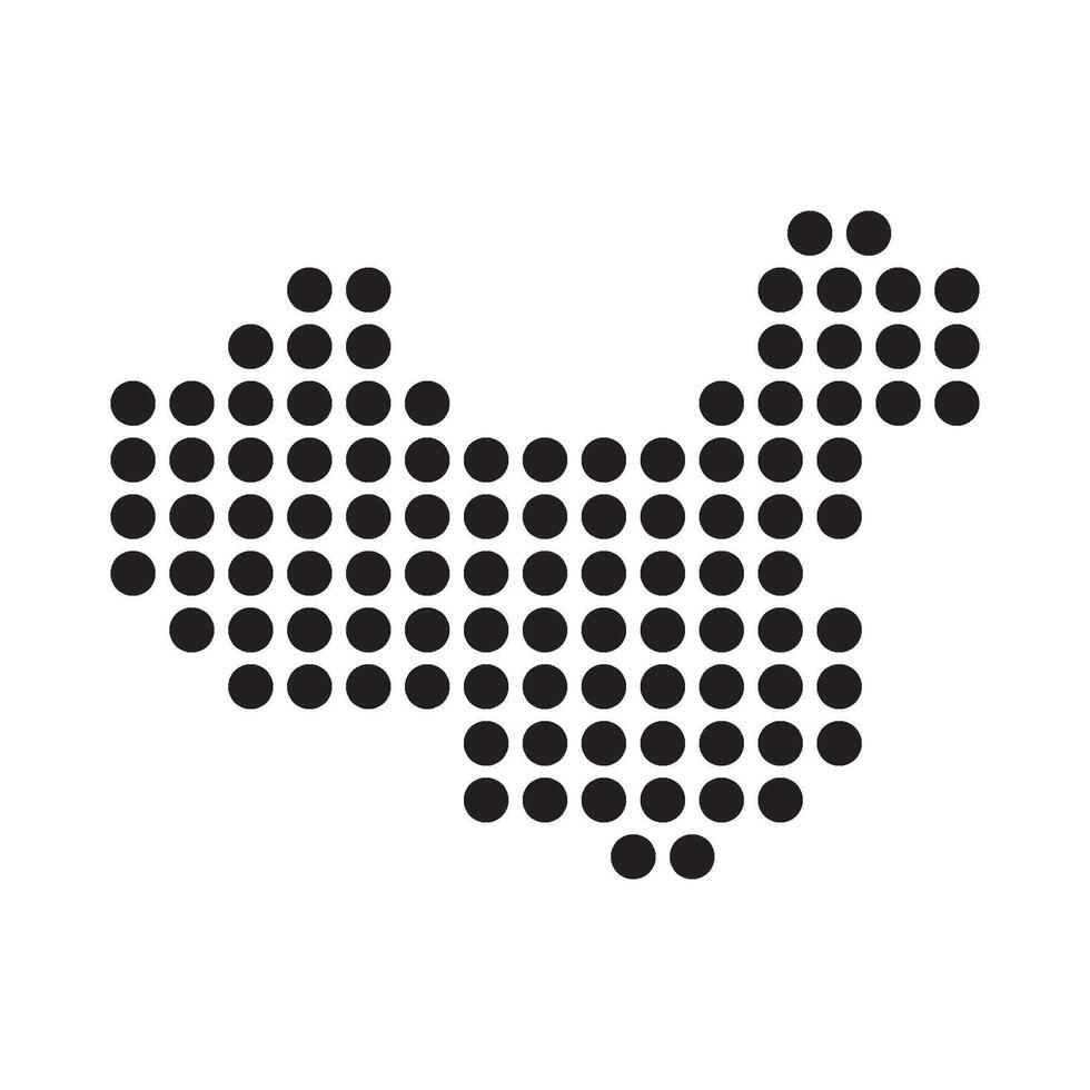 China Map Icon symbol vector