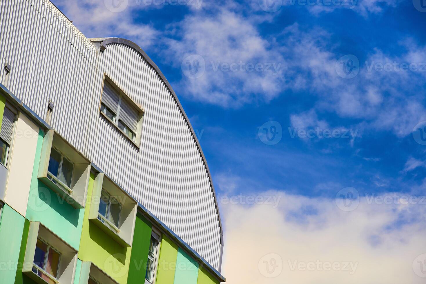06-26-2017, View of the modern building at Vitoria-Gasteiz, Araba, Basque Country, Euskadi, Spain photo