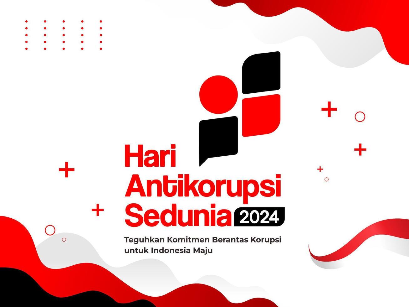 hakordia 2024 kpk world anti corruption vector