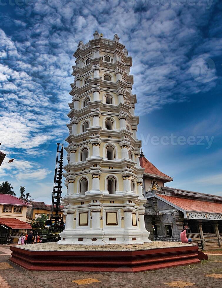 Mangeshi Temple or Mangueshi Temple is located in Ponda, Goa about 25 kms from Margao and 23 kms from Panaji. It is a temple dedicated to Lord Manguesh, an incarnation of Lord Shiva photo