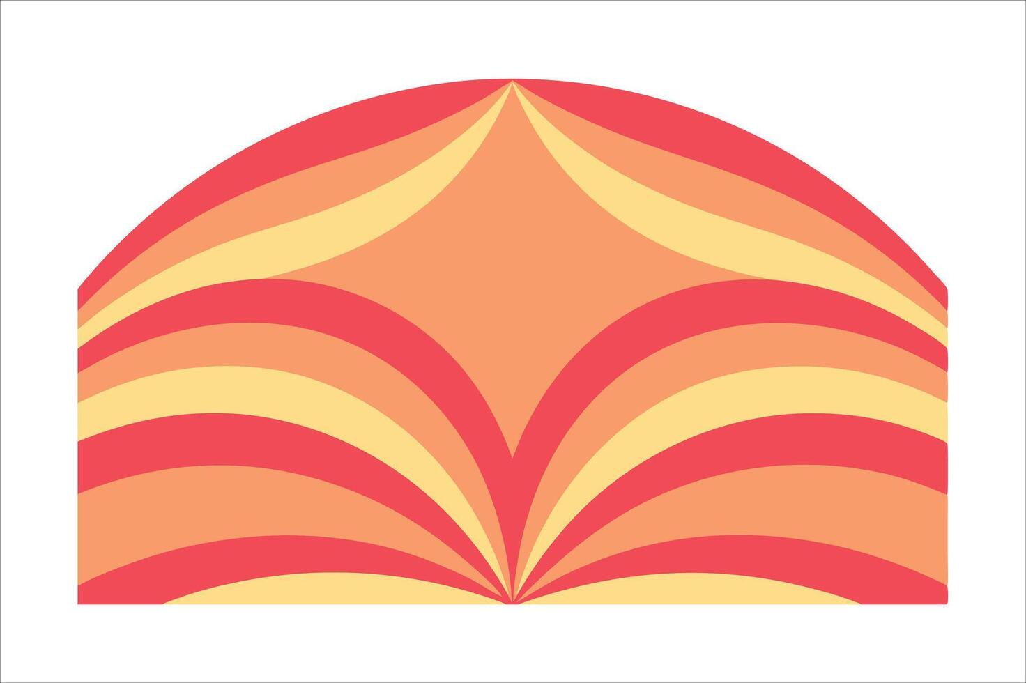 Gradient 3D Abstract Background . vector