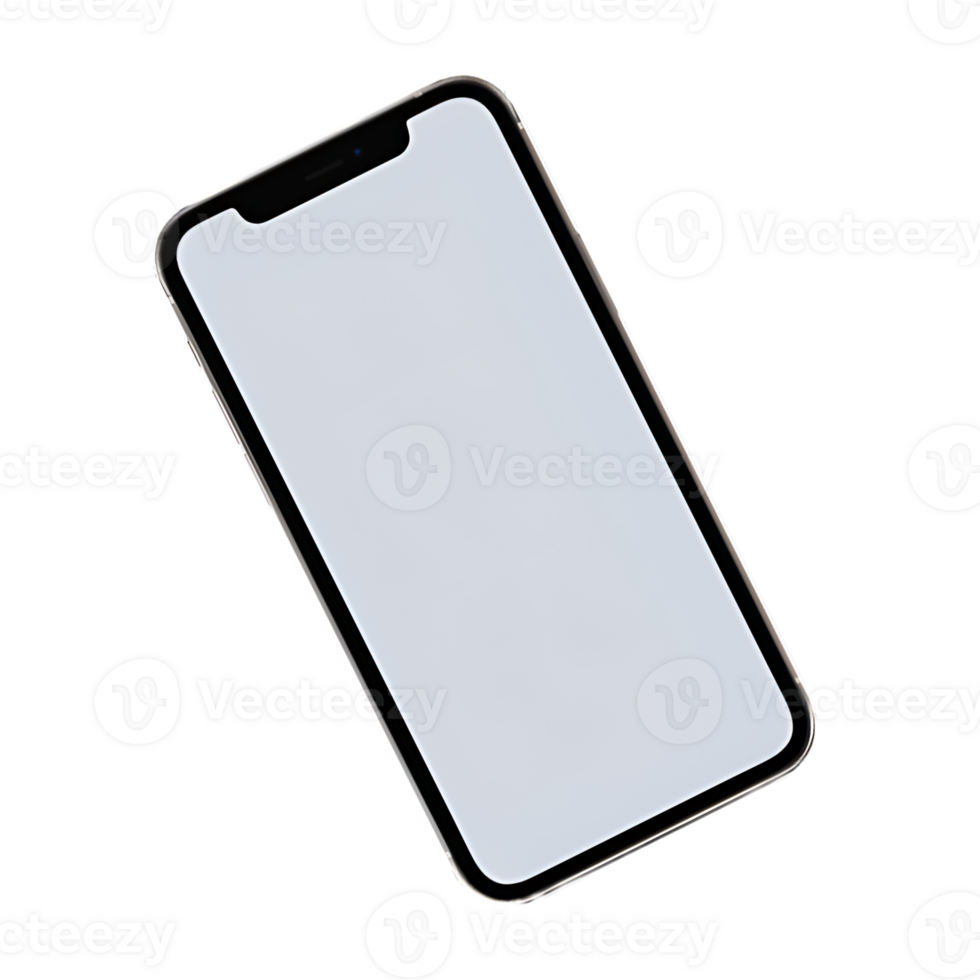 Modern Smartphone Mockup for UI UX Design png