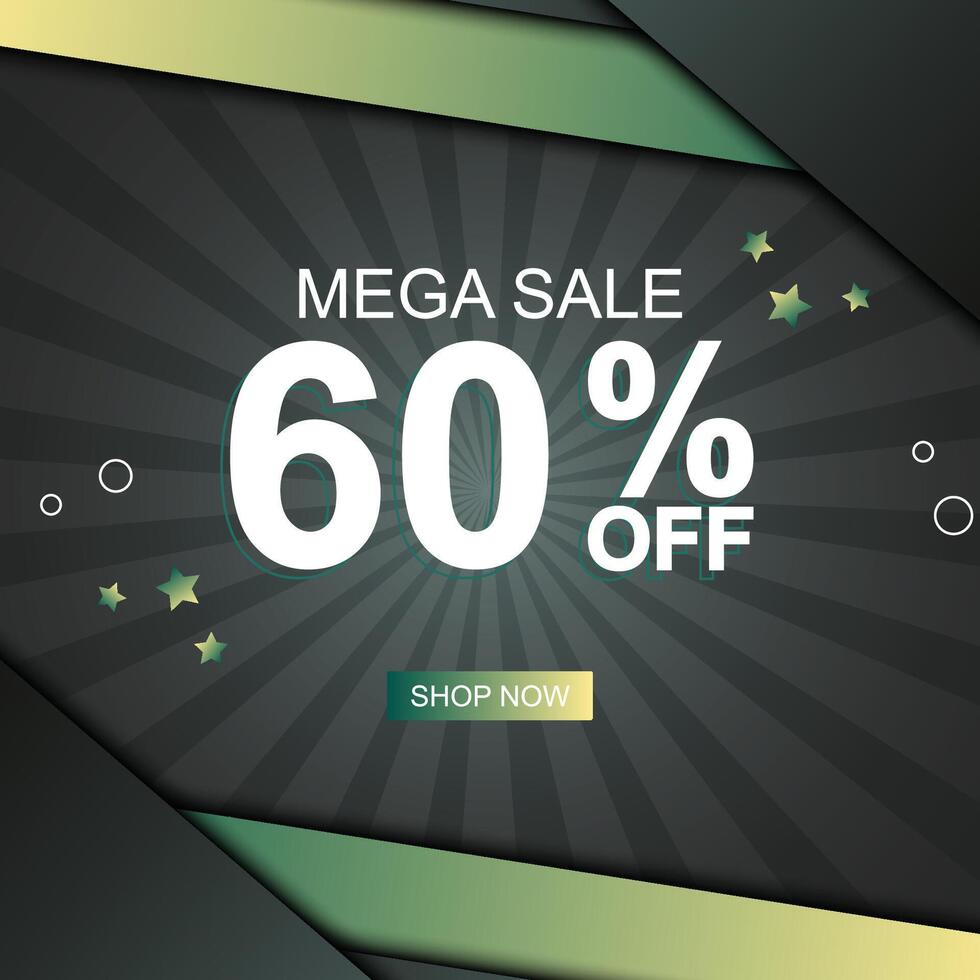 Sale banner background vector