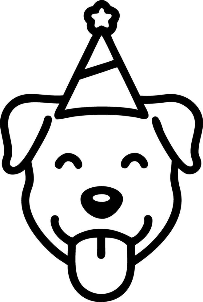 Pet friendly New Year celebration vector