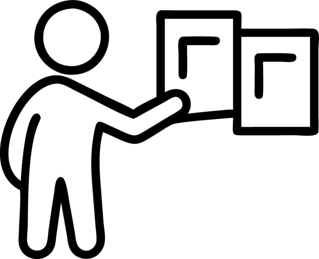 perfect store and planogram and signage vector