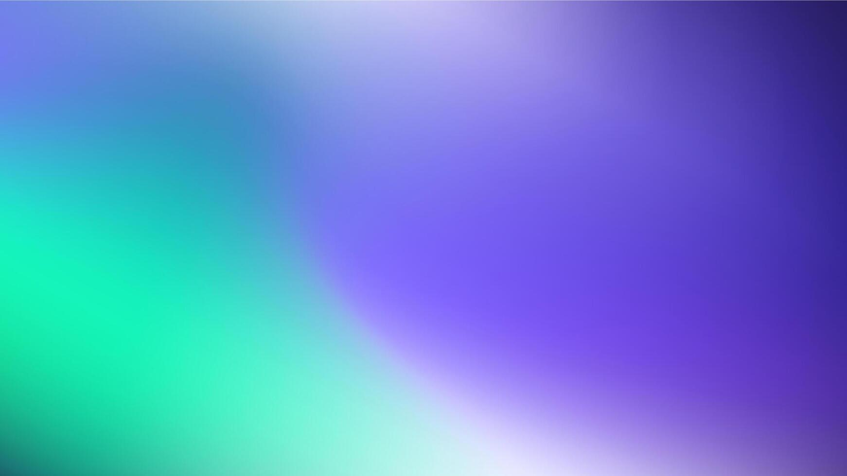 Hologram Style Purple and Green Gradient Background vector