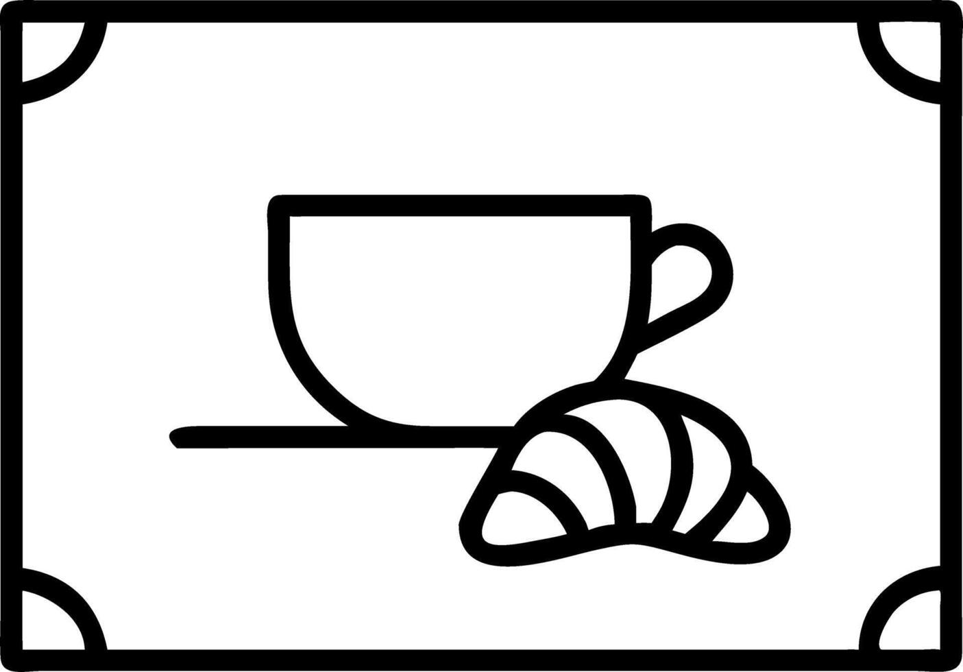 International Coffee Day border frame with coffee cup and coffee beans copy space for text Set 5 vector