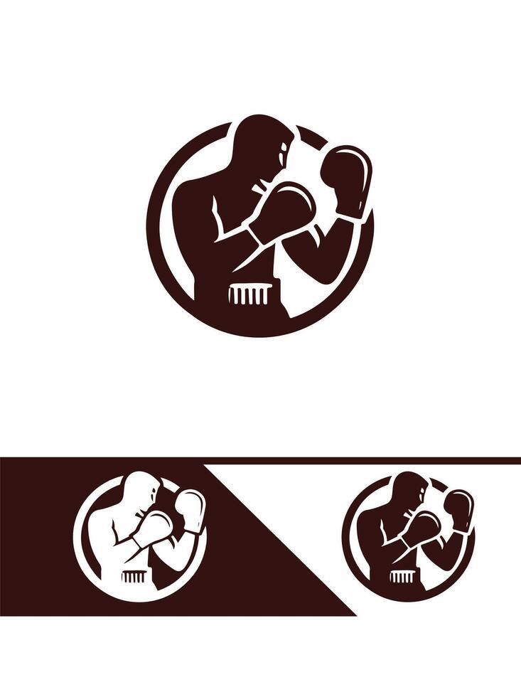 Punch Powerhouse Boxing Logo vector
