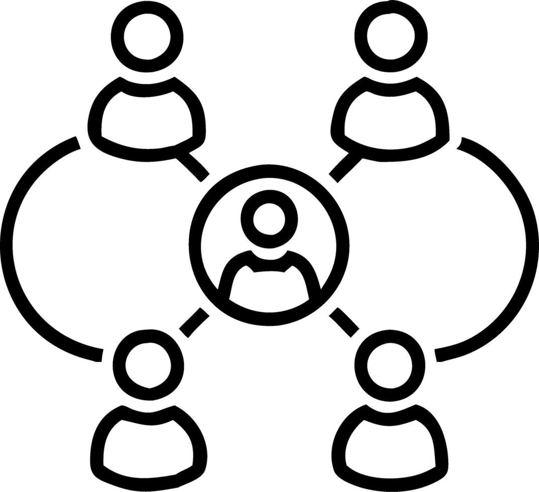 Set of business illustration design concept Business marketing team plan meeting People working collaboration with social network concept as Features a team of business p Clean Set 2 vector