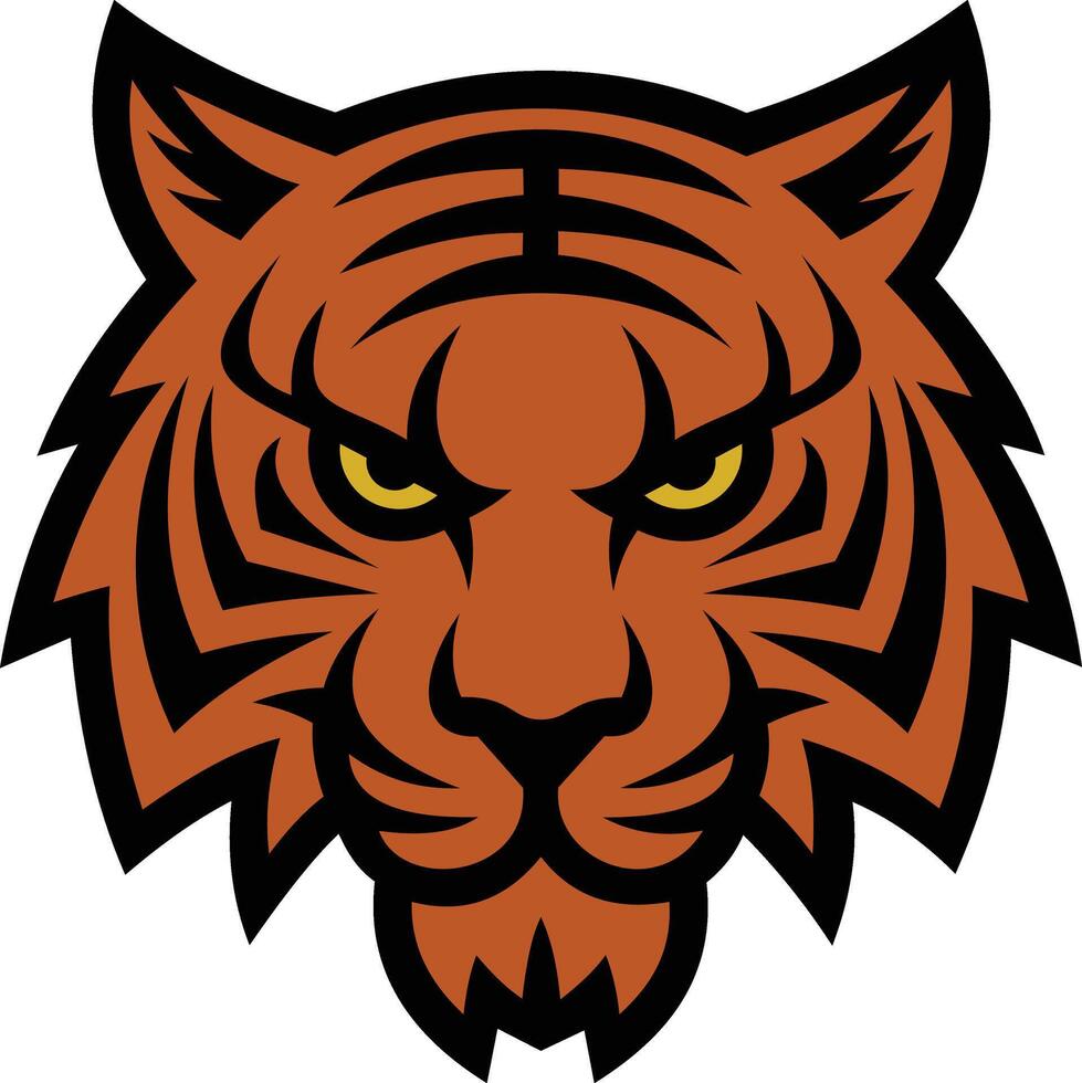 Fierce Tiger EPS vector