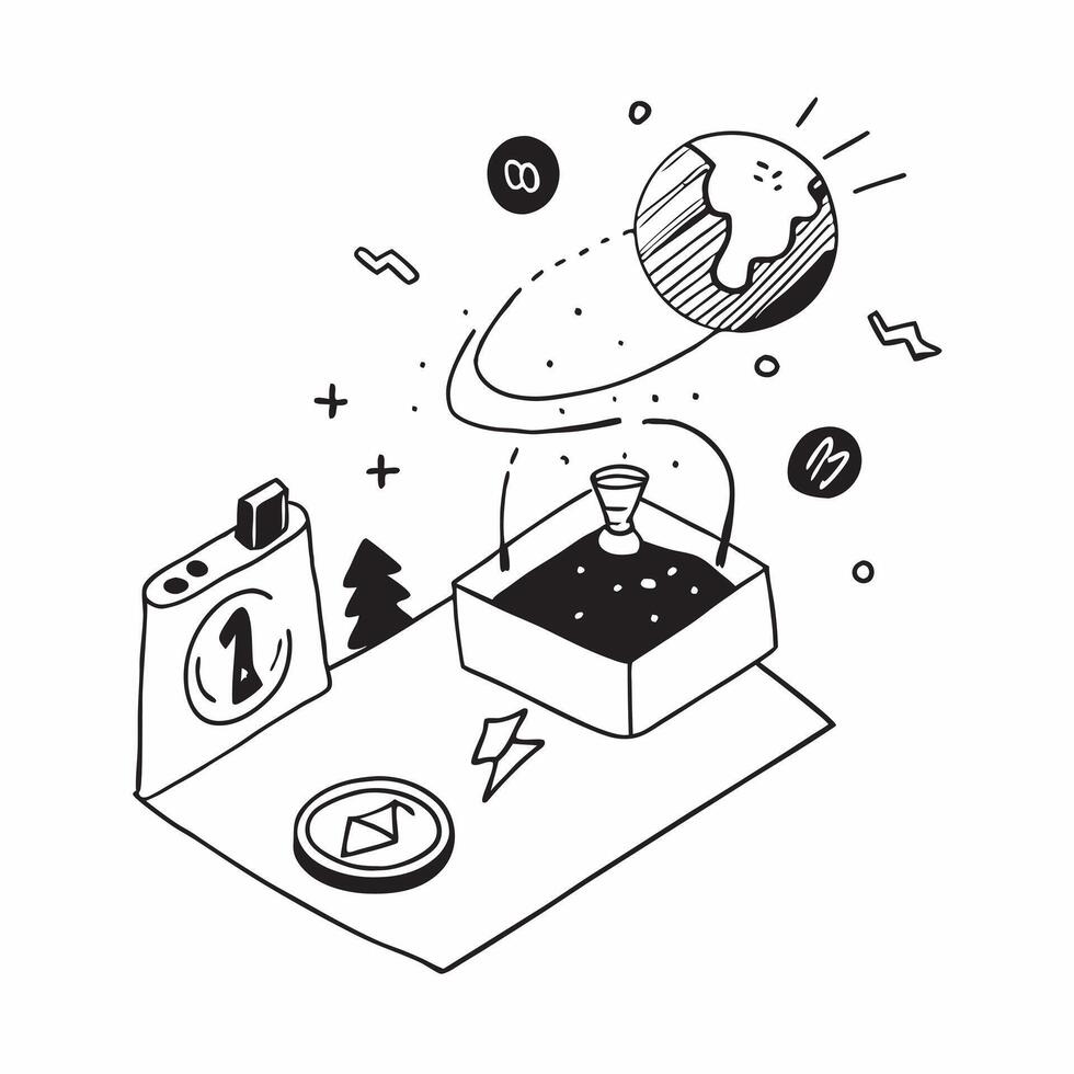 Simple flat design icon Employee Sustainability Training concept as A business conducts sustainability training for employees to foster an eco conscious workplace cultureSimple fl Clear Set 2 vector