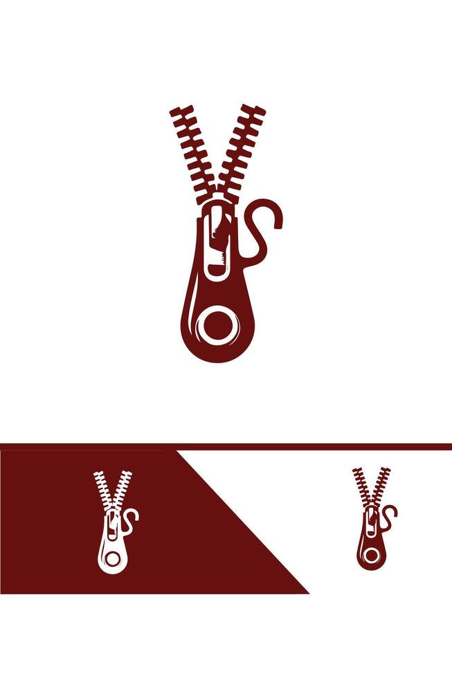 KCC Zipper Logo Design vector