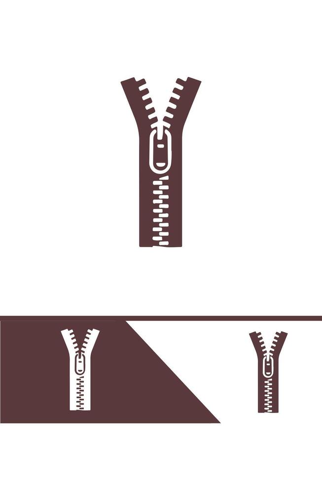Zipper Zone Logo Design vector