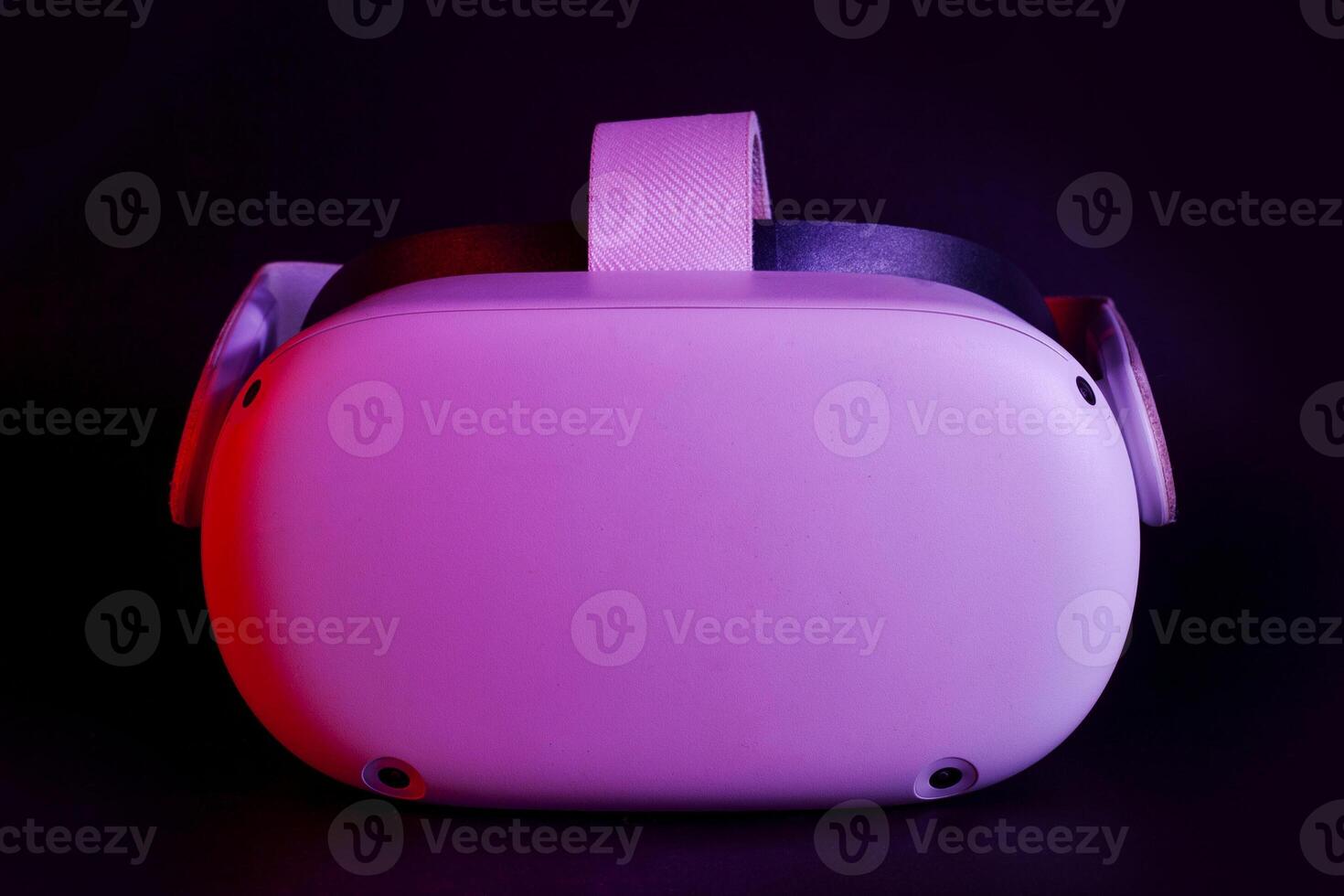 Front view of a VR headset photo