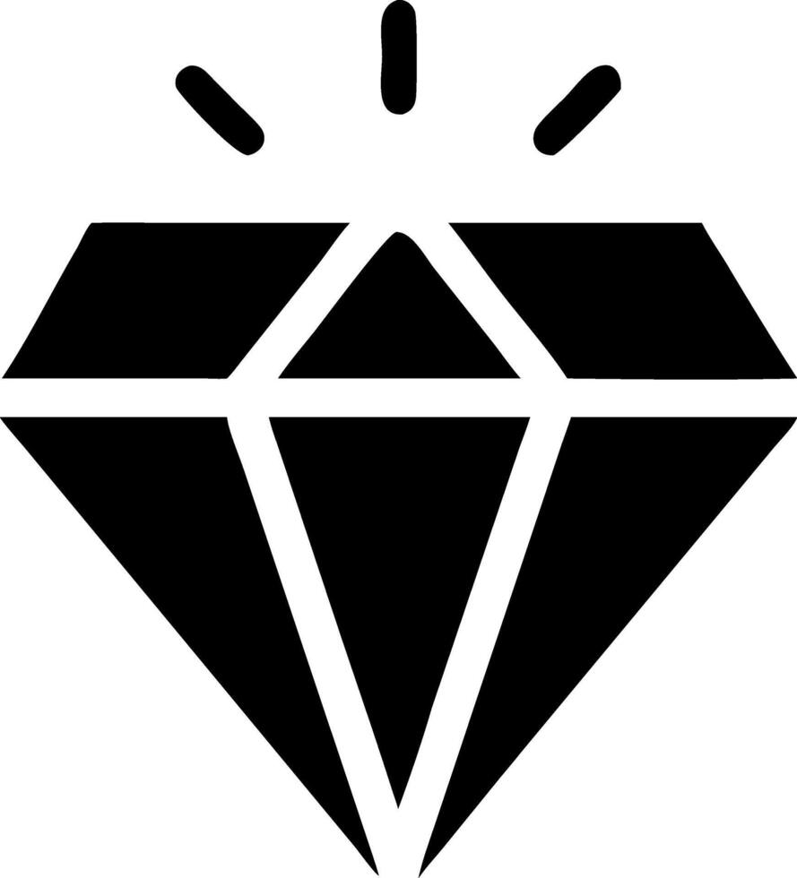 Classic Diamond Icon vector